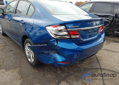 2013 Honda Civic Lx из США, поврежденный, VIN 2HGFB2F50DH575057